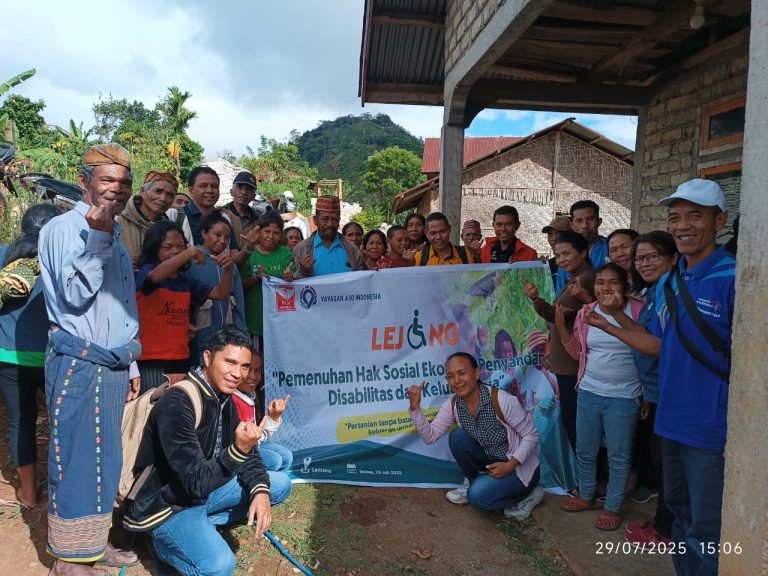 Dinas Sosial Kabupaten Manggarai Hadiri Diskusi “Lejong” Bahas Pemenuhan Hak Sosial Ekonomi Penyandang Disabilitas